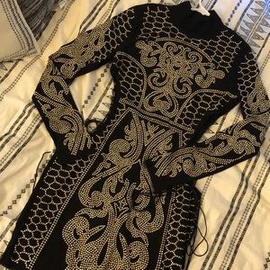 Fashion nova dynasty studded dress